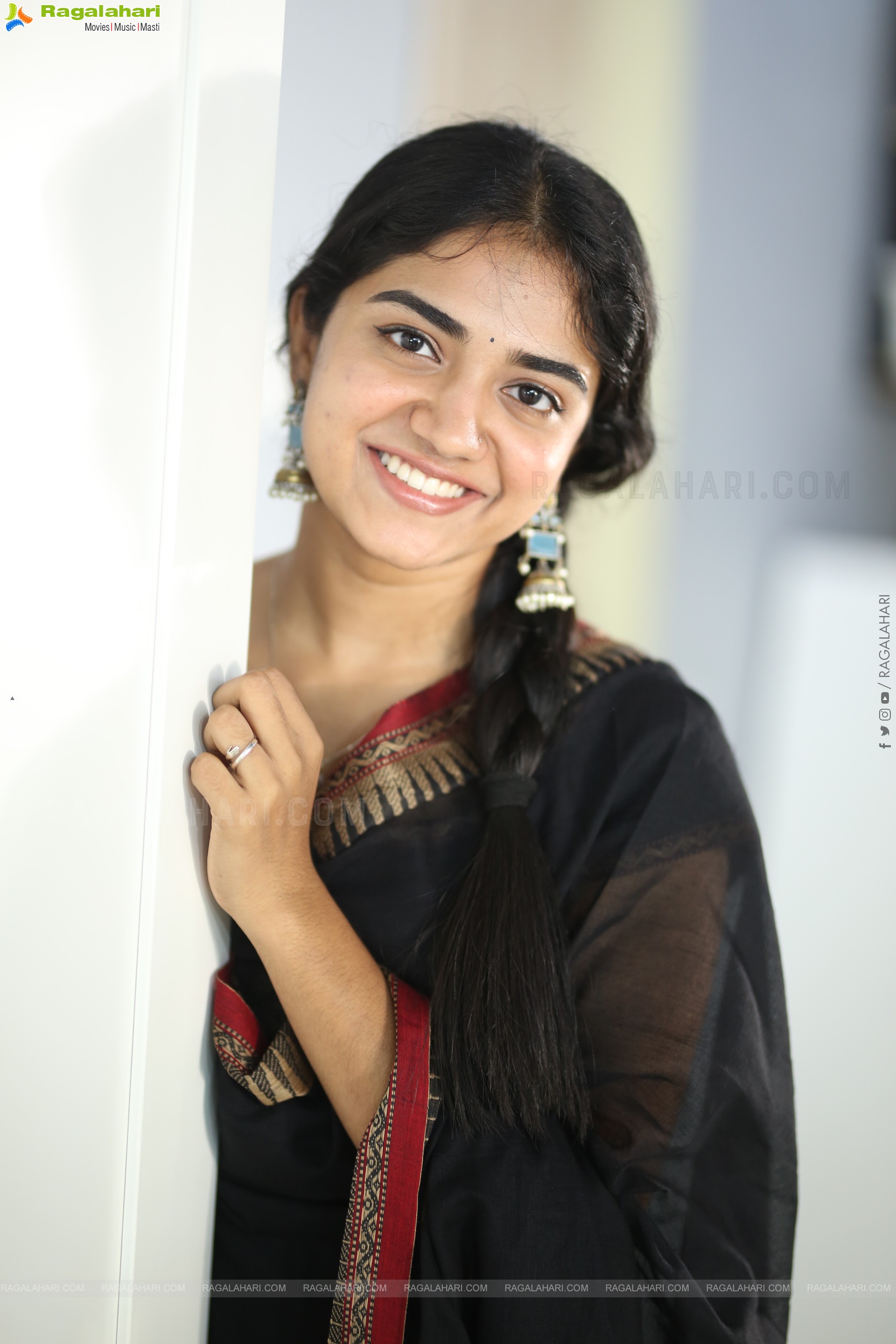 Malavika Manoj at Oh Bhama Ayyo Rama Movie Interview, HD Gallery