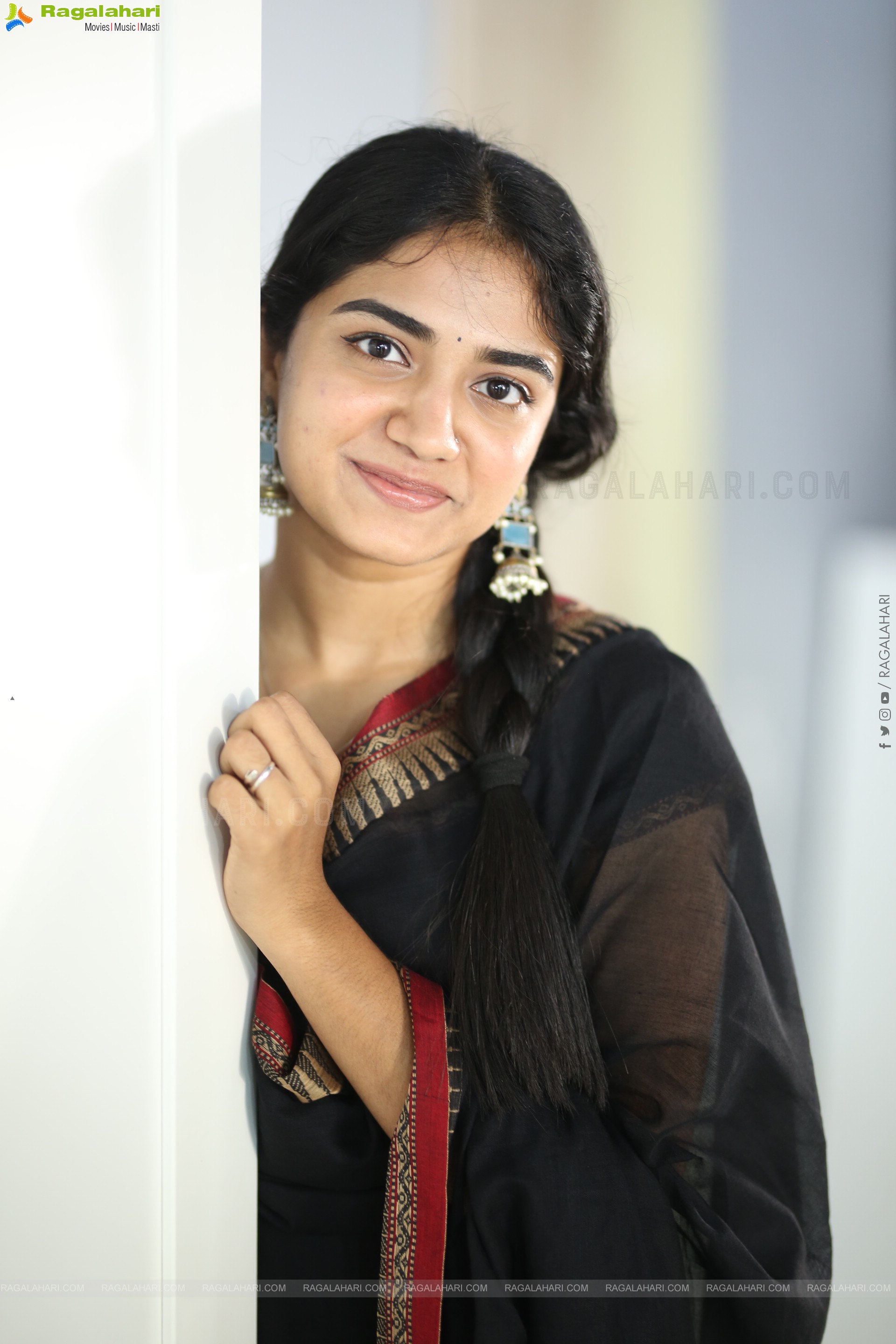 Malavika Manoj at Oh Bhama Ayyo Rama Movie Interview, HD Gallery