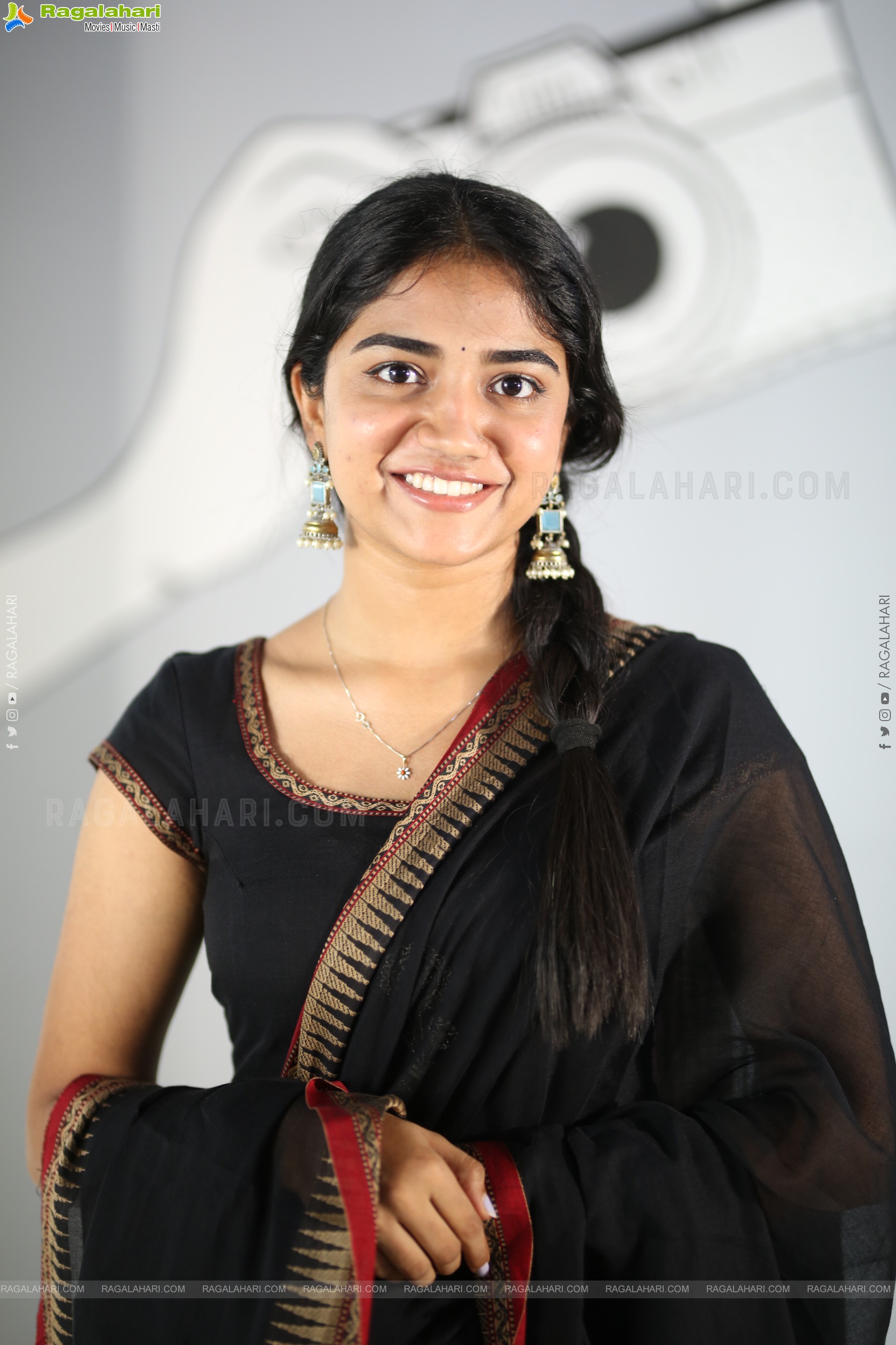 Malavika Manoj at Oh Bhama Ayyo Rama Movie Interview, HD Gallery