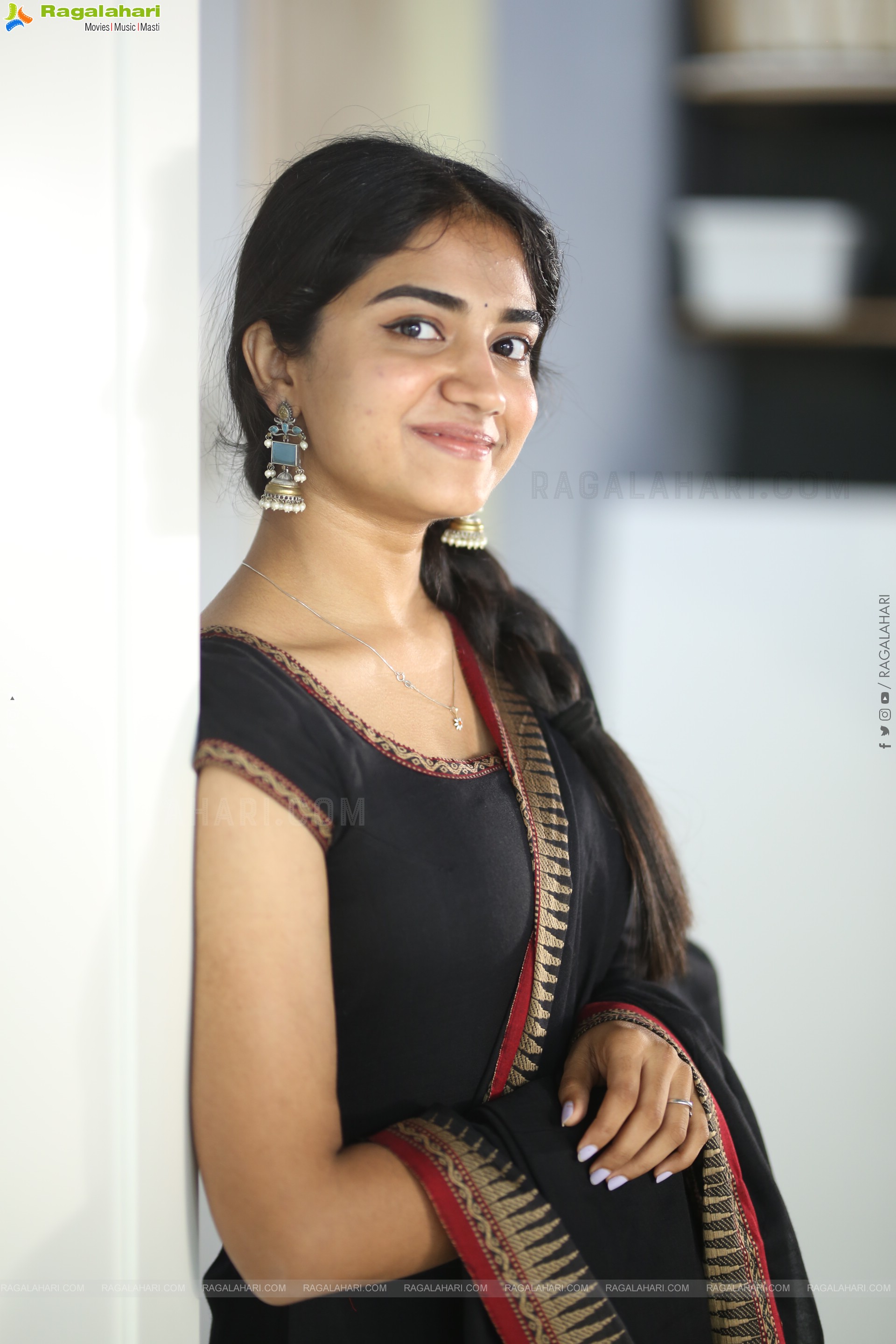 Malavika Manoj at Oh Bhama Ayyo Rama Movie Interview, HD Gallery