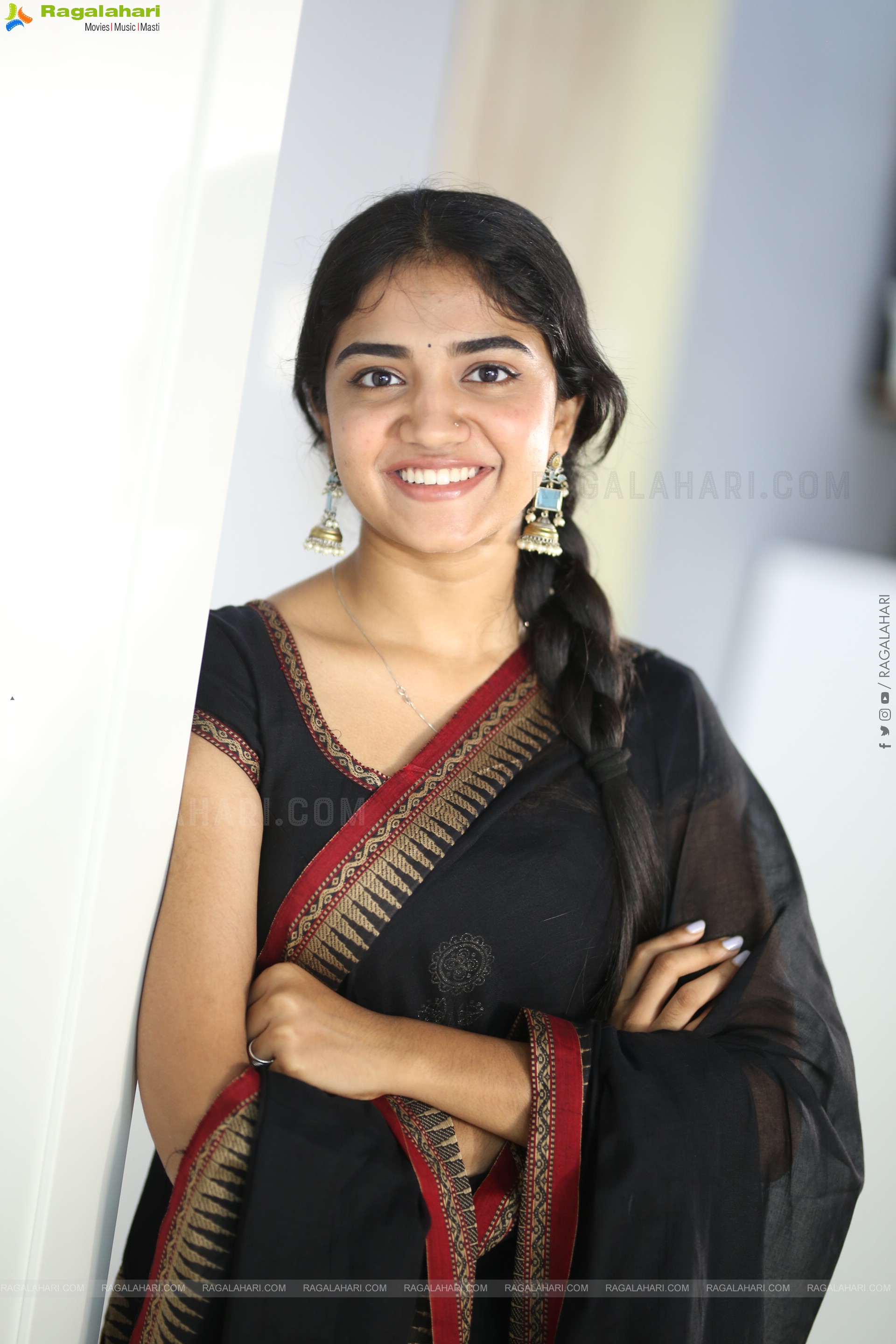 Malavika Manoj at Oh Bhama Ayyo Rama Movie Interview, HD Gallery