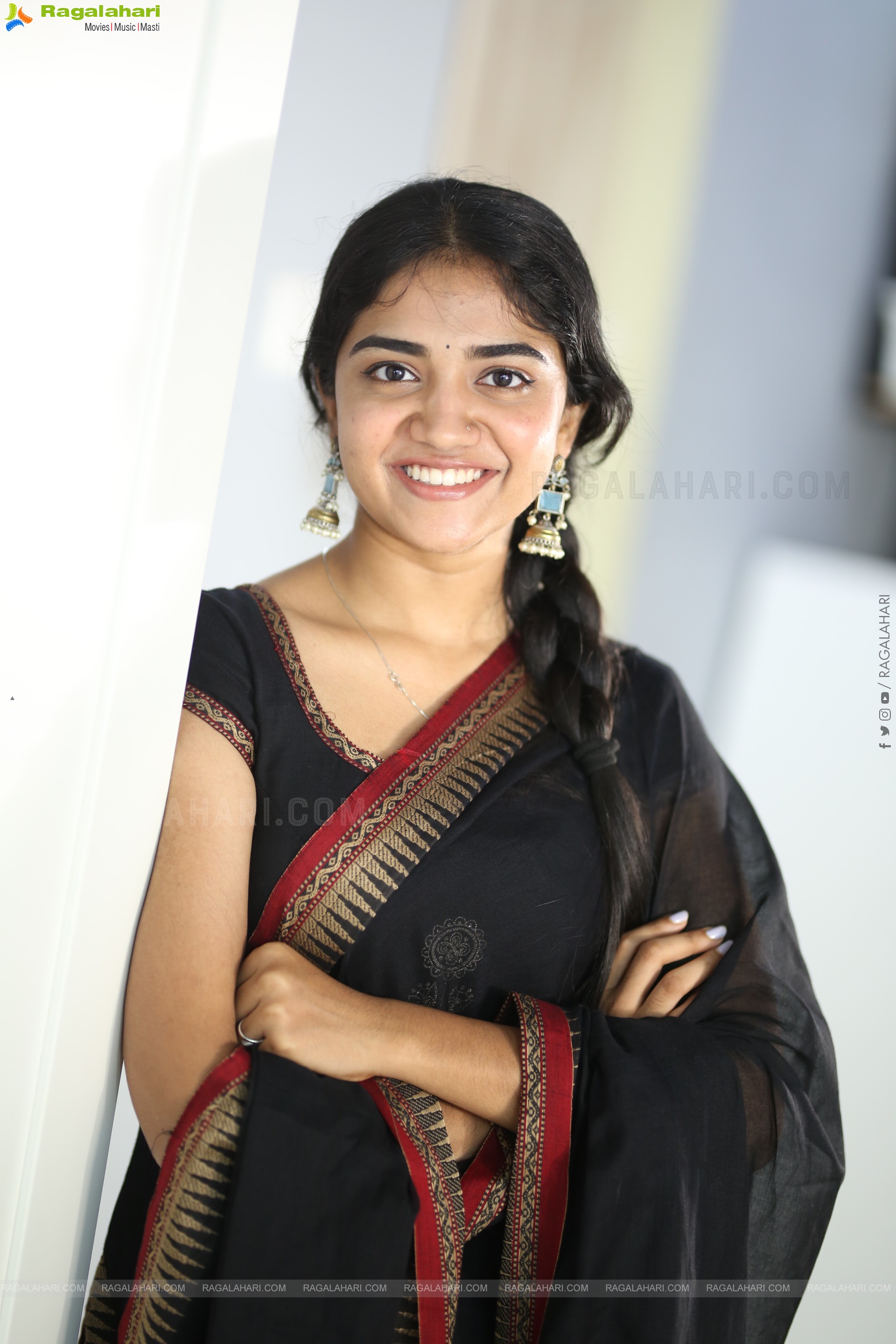 Malavika Manoj at Oh Bhama Ayyo Rama Movie Interview, HD Gallery