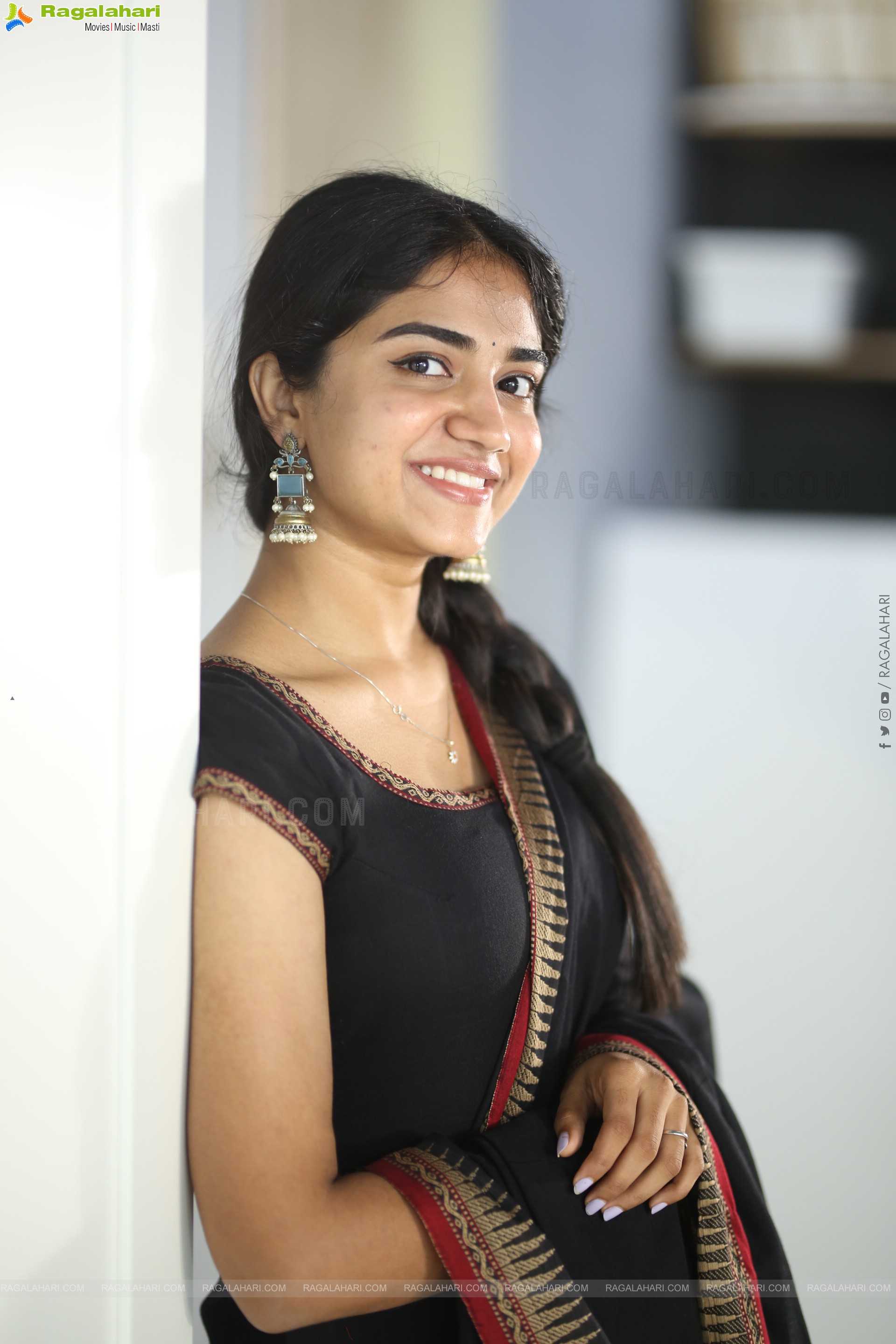 Malavika Manoj at Oh Bhama Ayyo Rama Movie Interview, HD Gallery