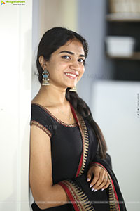 Malavika Manoj at Oh Bhama Ayyo Rama Movie Interview