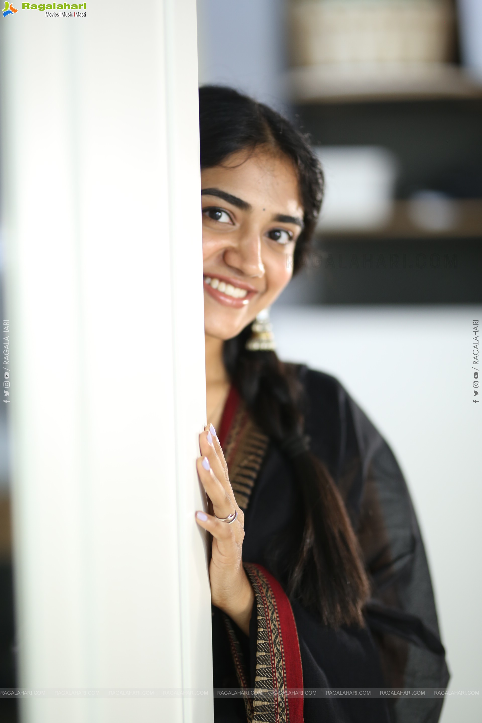 Malavika Manoj at Oh Bhama Ayyo Rama Movie Interview, HD Gallery