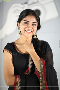 Malavika Manoj at Oh Bhama Ayyo Rama Movie Interview
