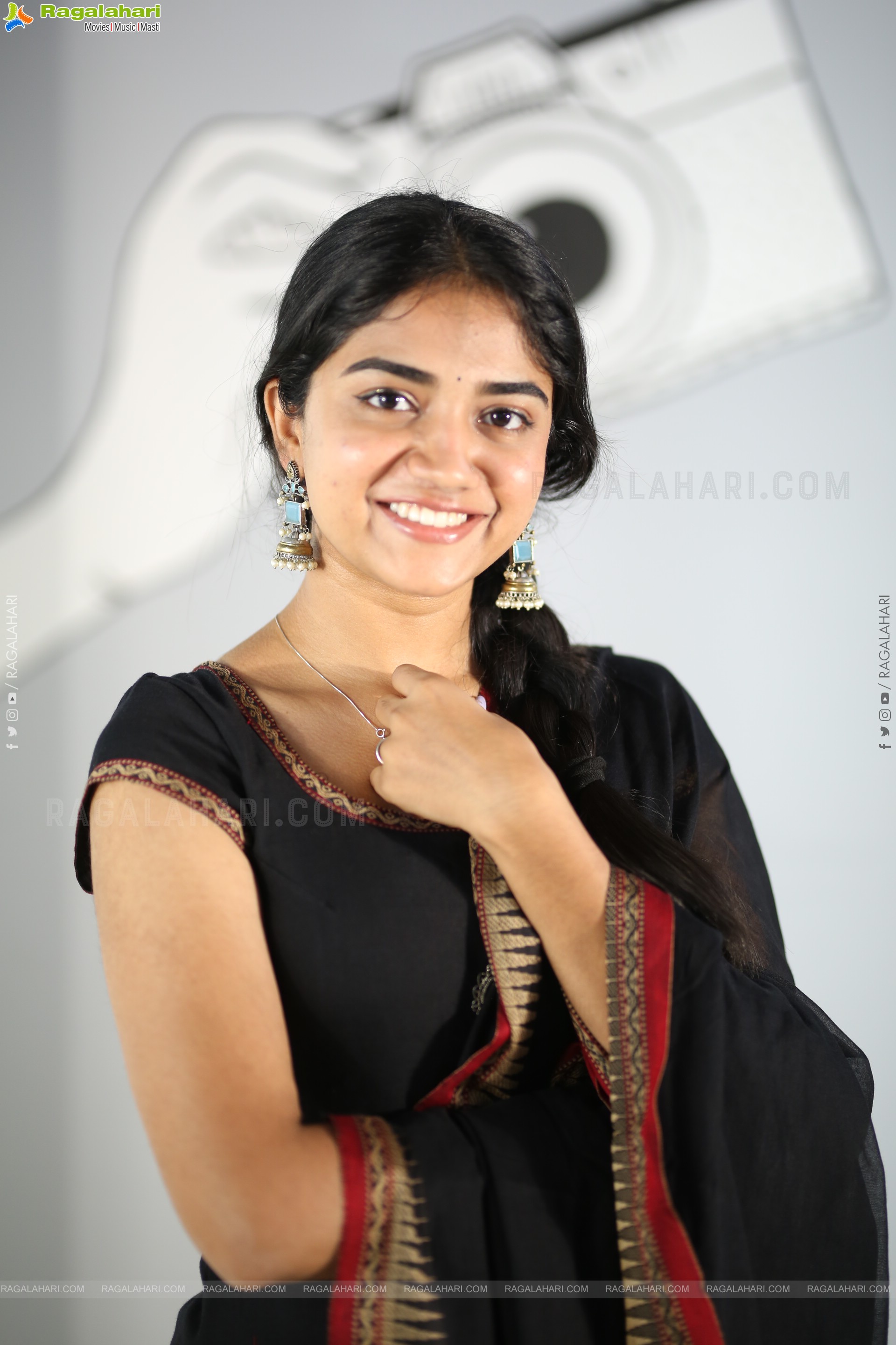 Malavika Manoj at Oh Bhama Ayyo Rama Movie Interview, HD Gallery