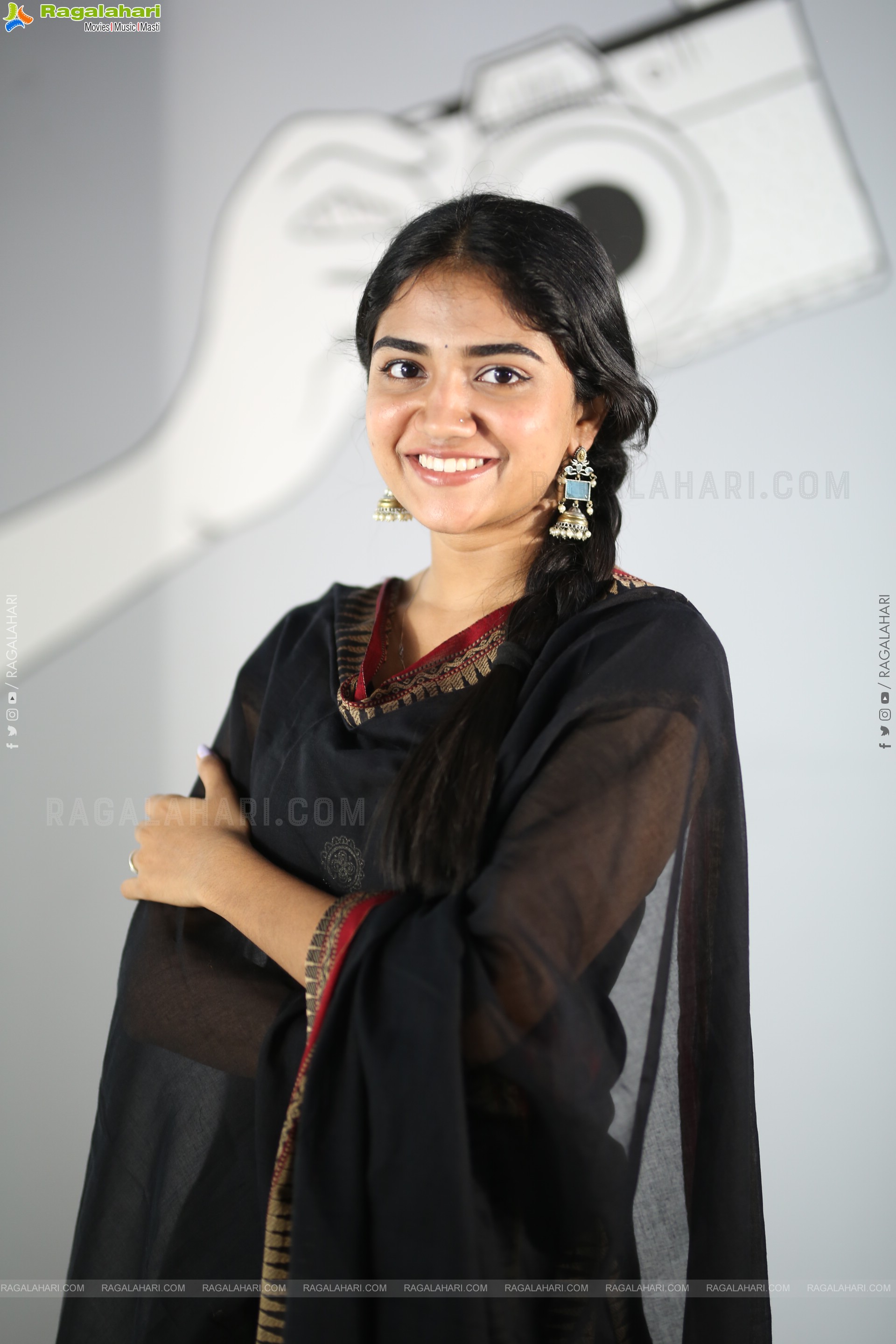 Malavika Manoj at Oh Bhama Ayyo Rama Movie Interview, HD Gallery