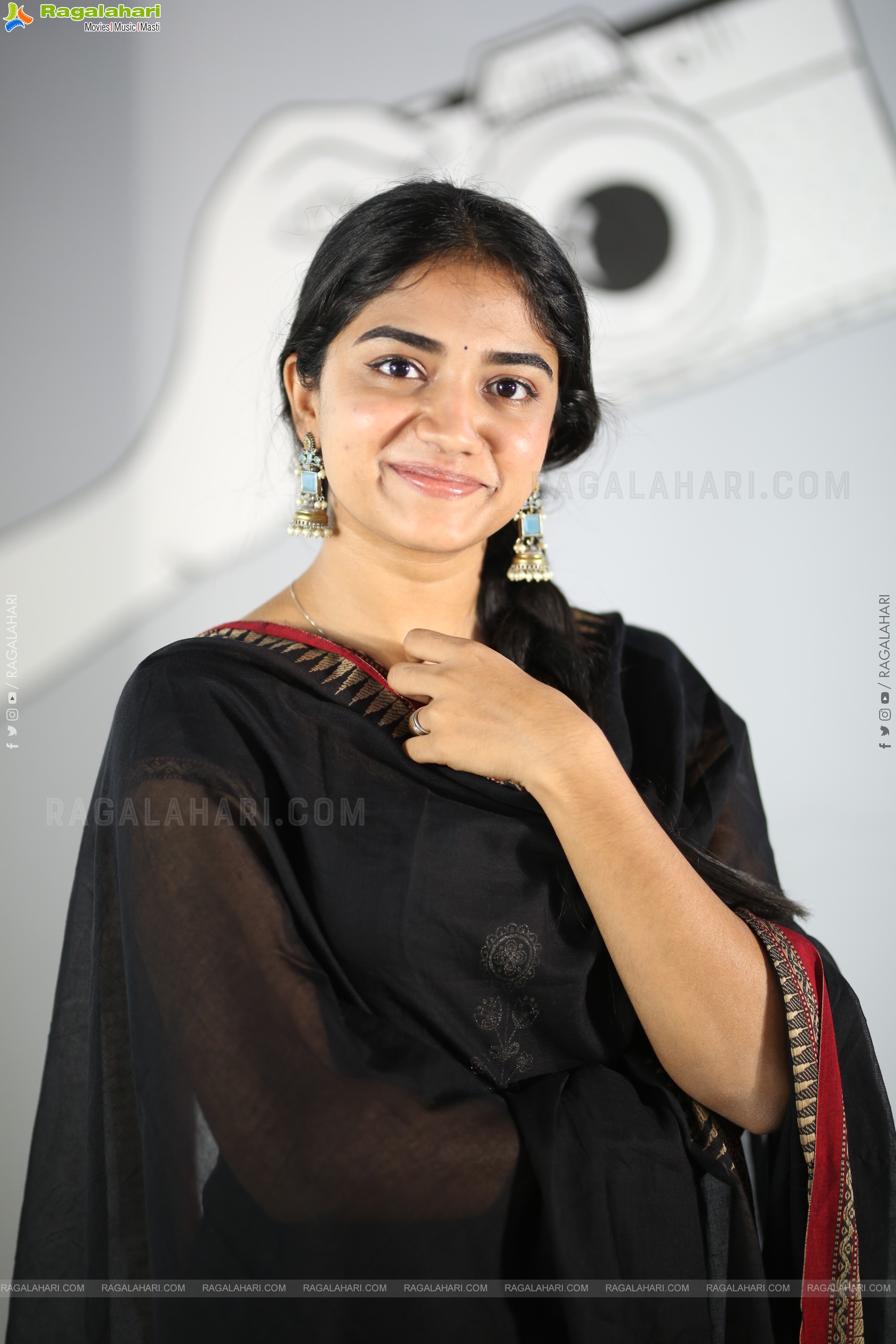 Malavika Manoj at Oh Bhama Ayyo Rama Movie Interview, HD Gallery