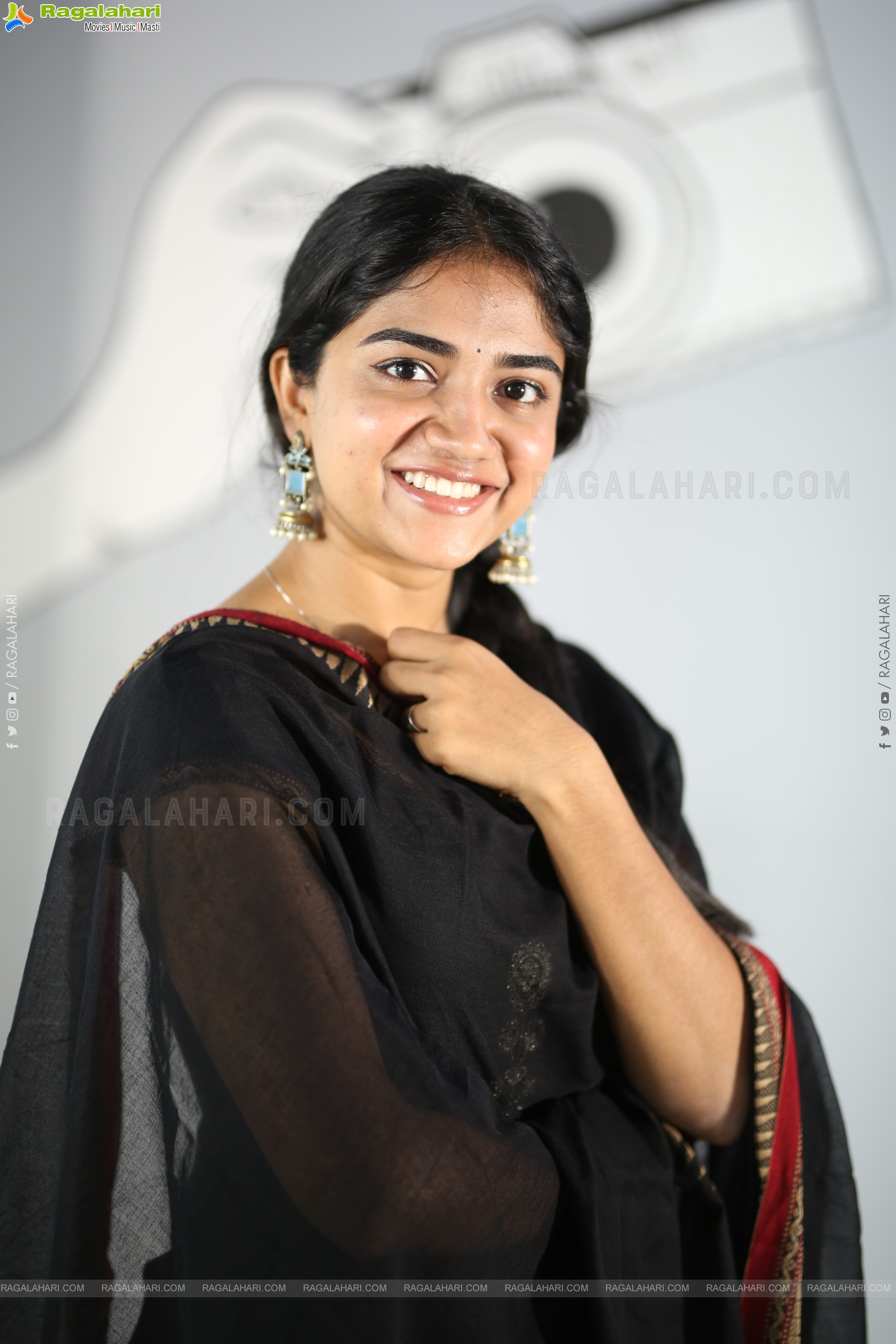 Malavika Manoj at Oh Bhama Ayyo Rama Movie Interview, HD Gallery