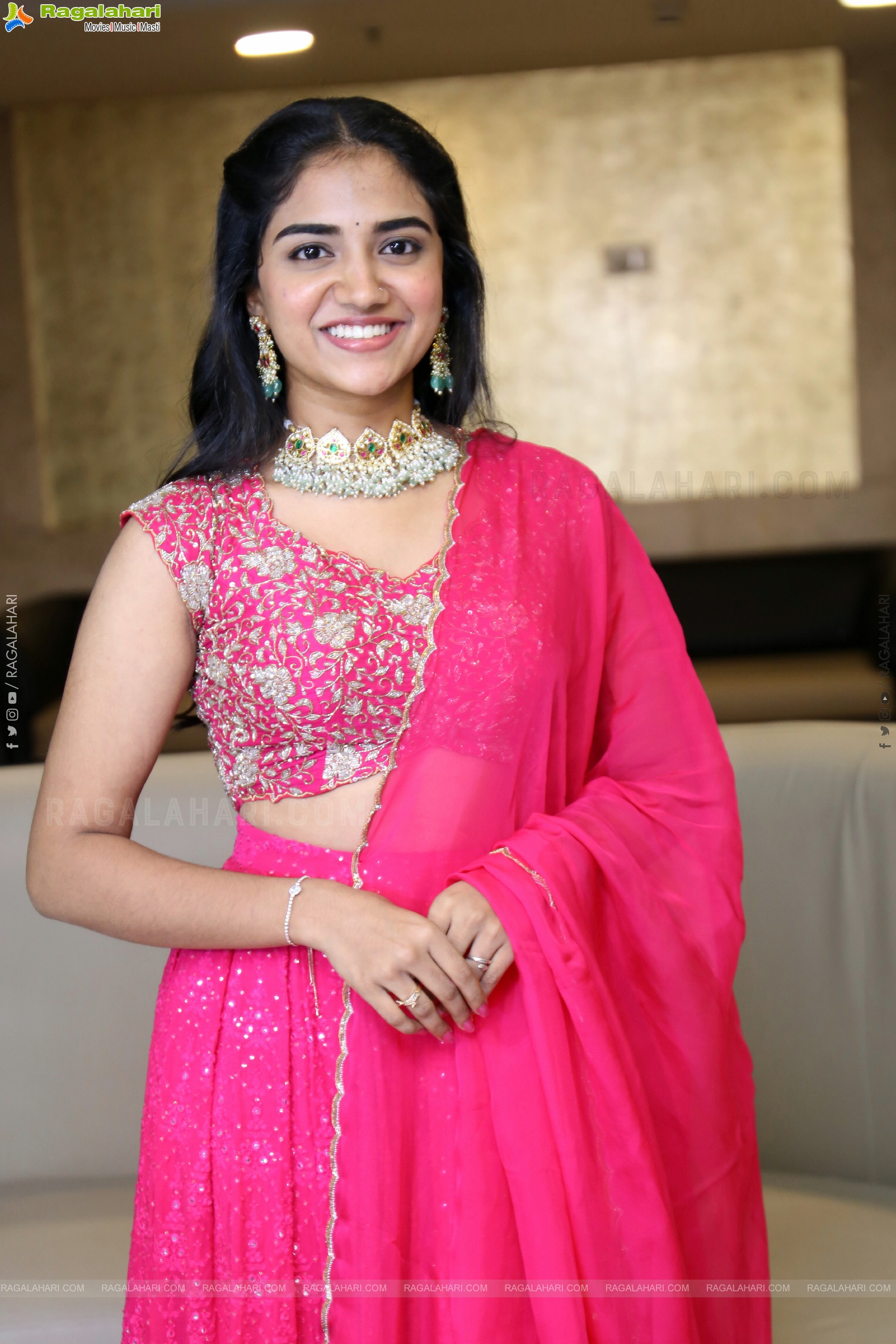Malavika Manoj at Oh Bhama Ayyo Rama Prerelease Event, HD Gallery