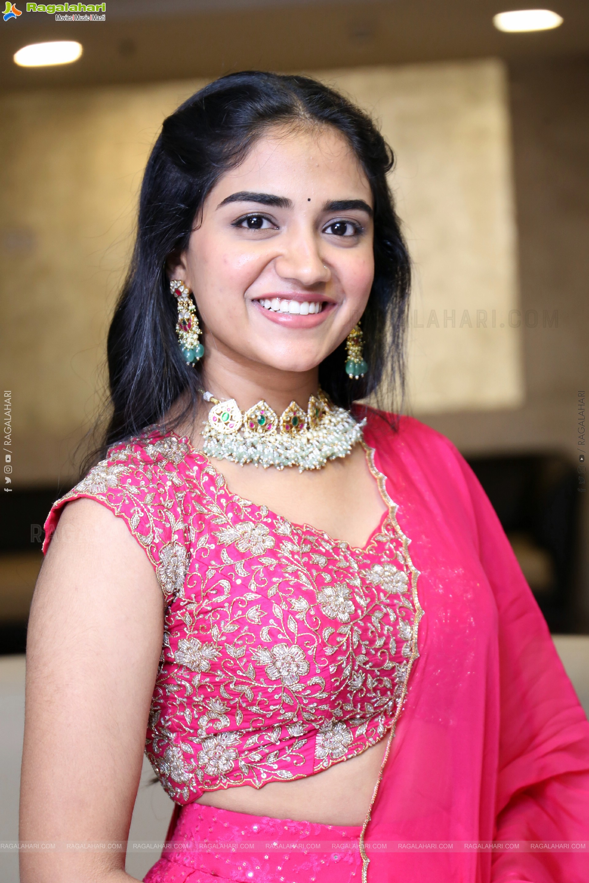 Malavika Manoj at Oh Bhama Ayyo Rama Prerelease Event, HD Gallery