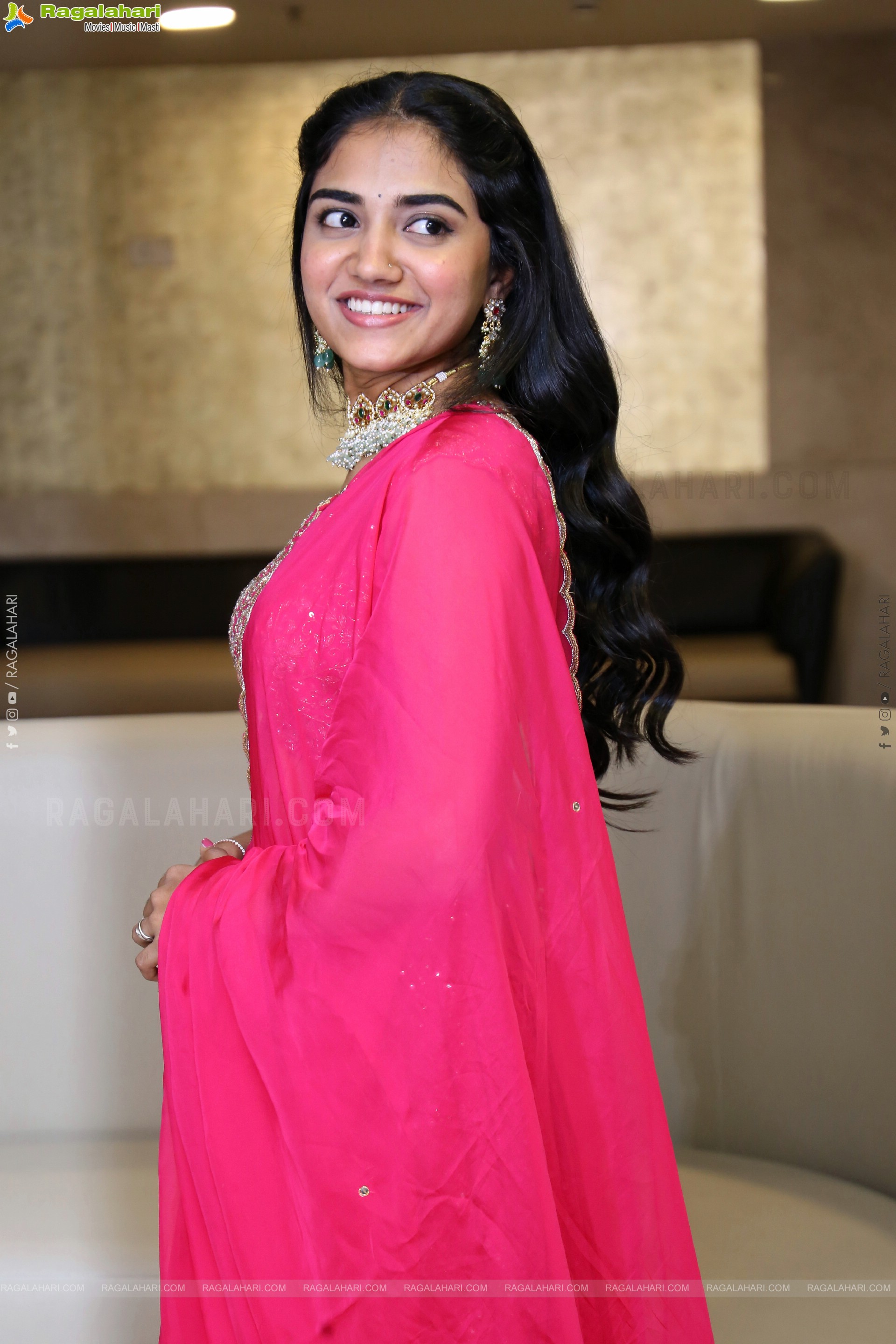 Malavika Manoj at Oh Bhama Ayyo Rama Prerelease Event, HD Gallery