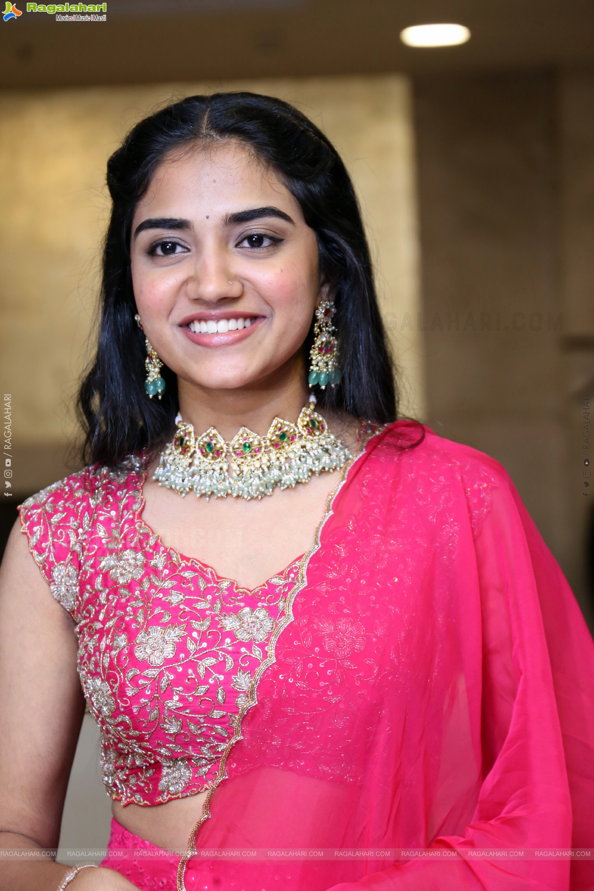 Malavika Manoj at Oh Bhama Ayyo Rama Prerelease Event, HD Gallery