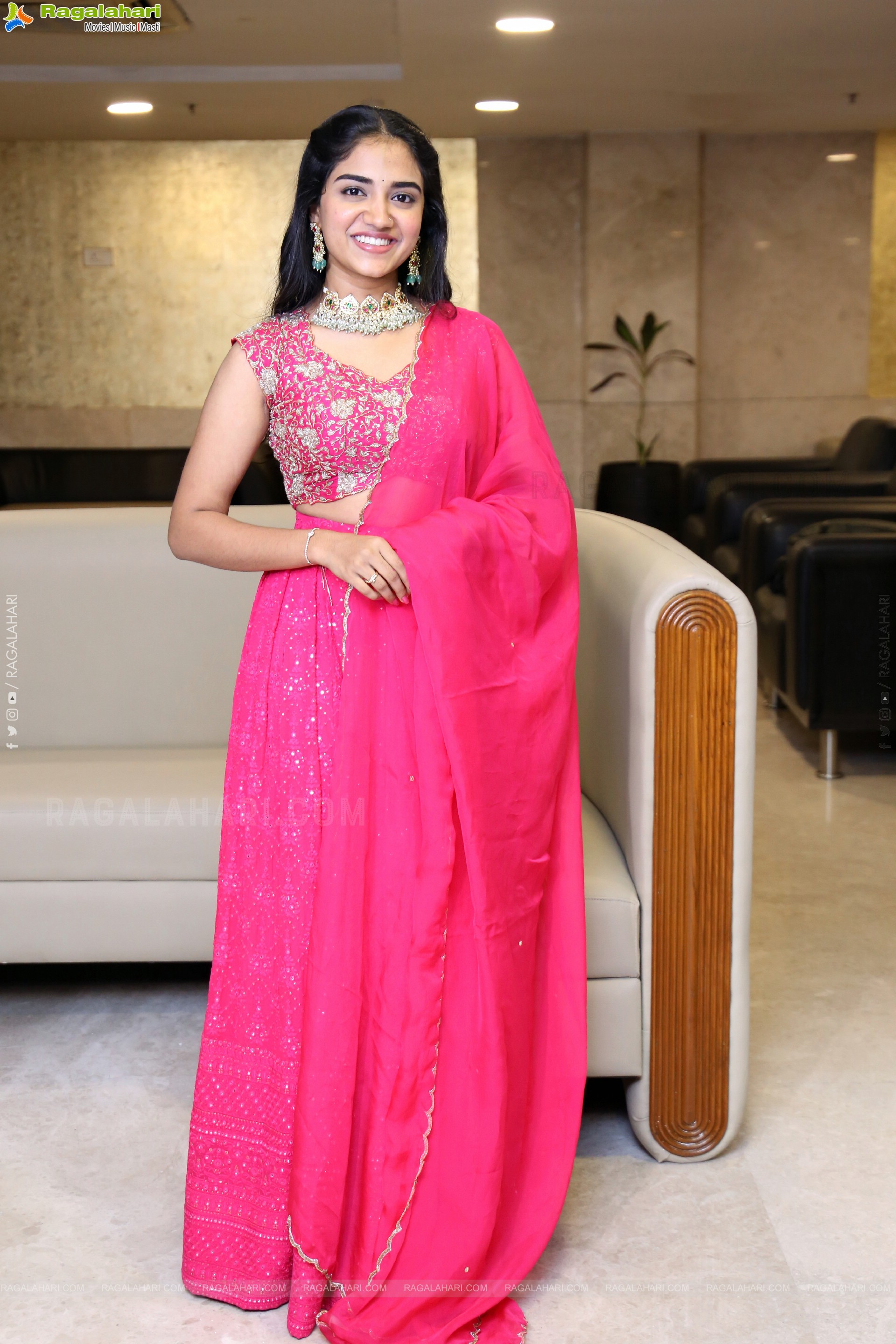 Malavika Manoj at Oh Bhama Ayyo Rama Prerelease Event, HD Gallery