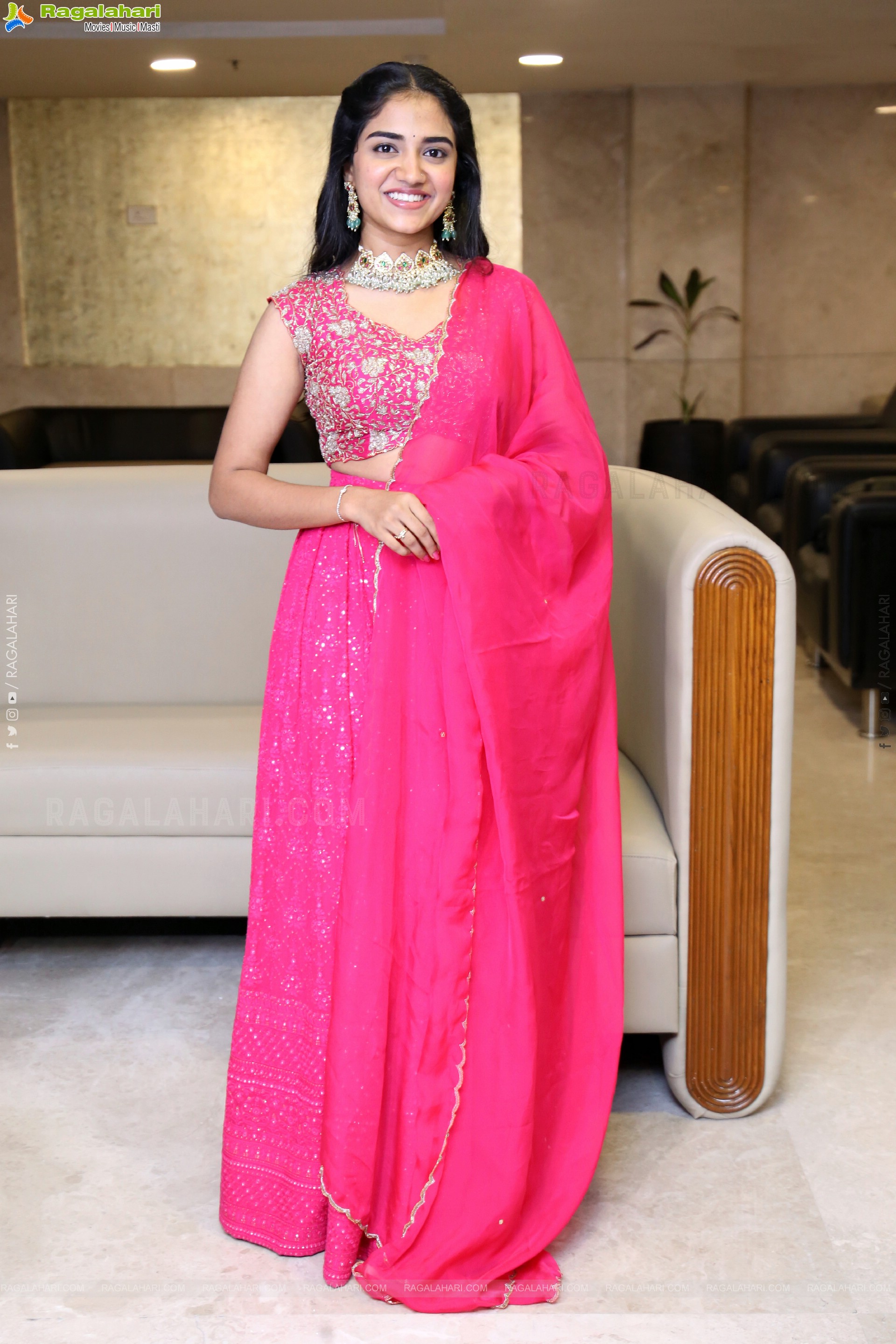 Malavika Manoj at Oh Bhama Ayyo Rama Prerelease Event, HD Gallery