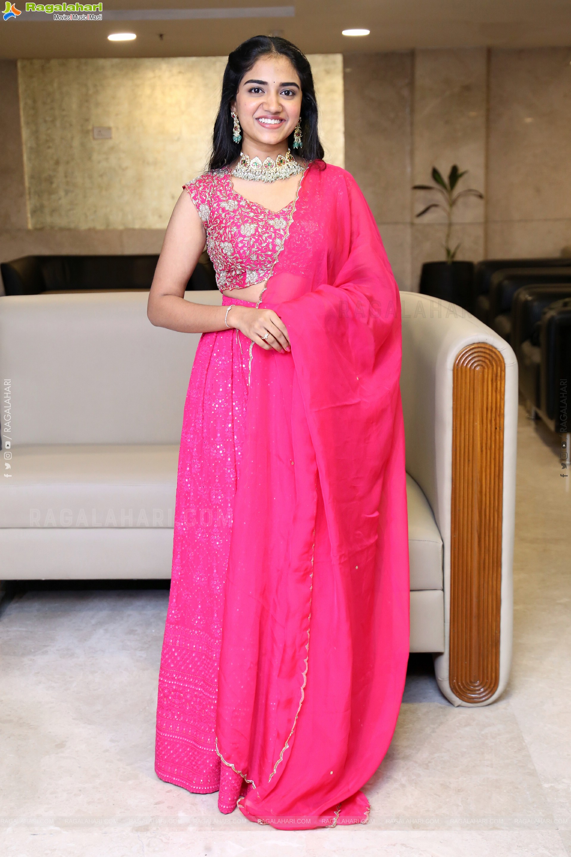 Malavika Manoj at Oh Bhama Ayyo Rama Prerelease Event, HD Gallery