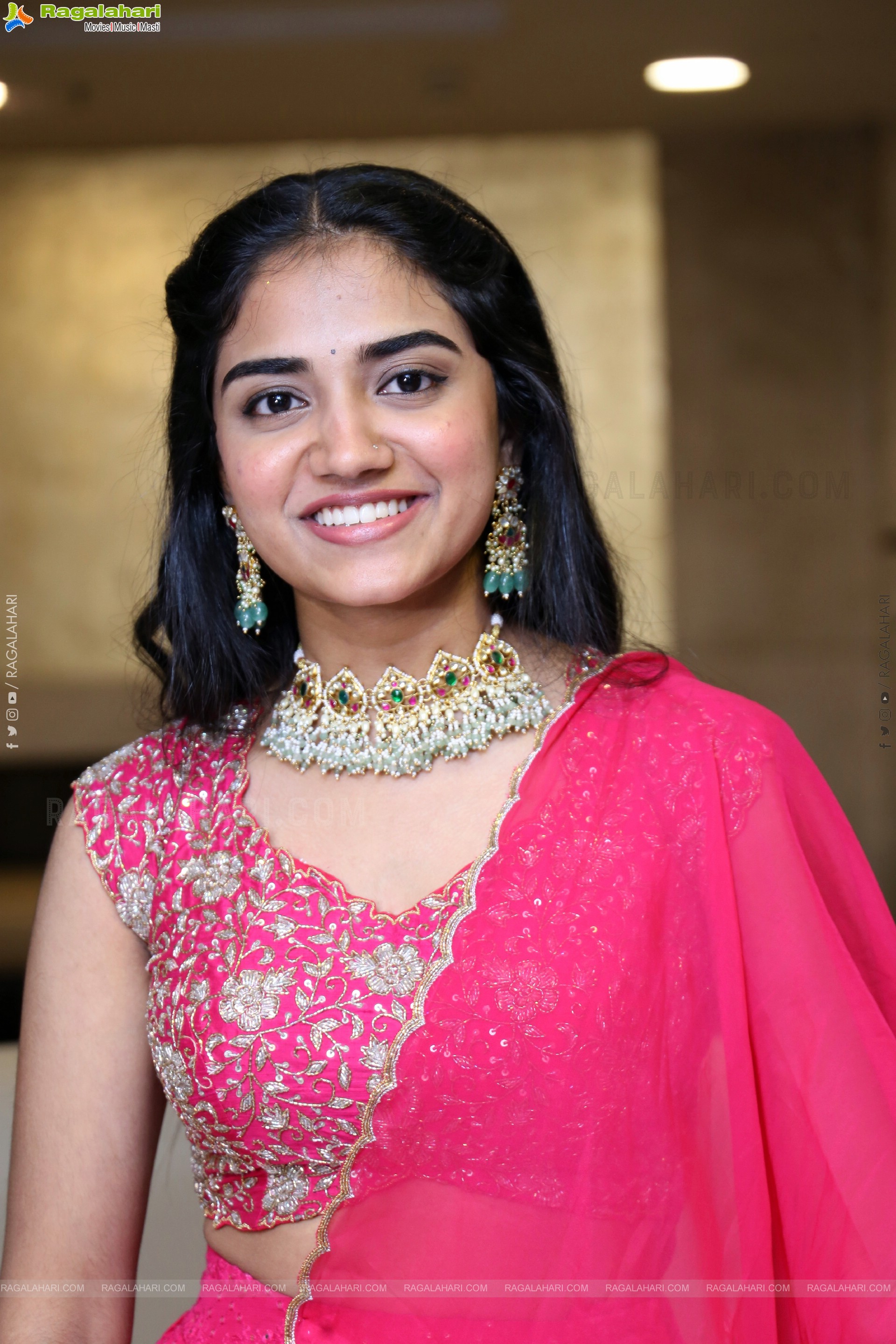 Malavika Manoj at Oh Bhama Ayyo Rama Prerelease Event, HD Gallery