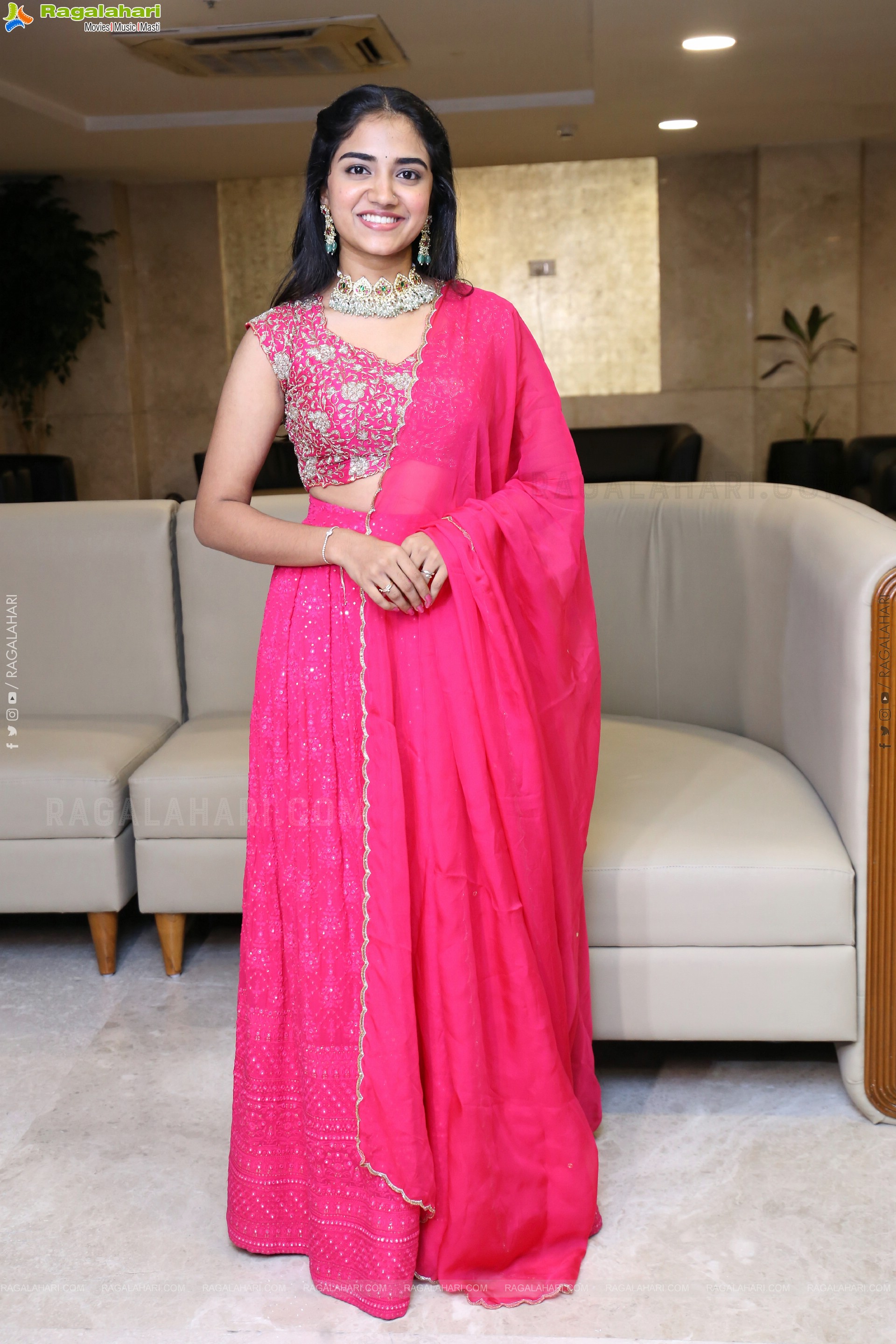 Malavika Manoj at Oh Bhama Ayyo Rama Prerelease Event, HD Gallery