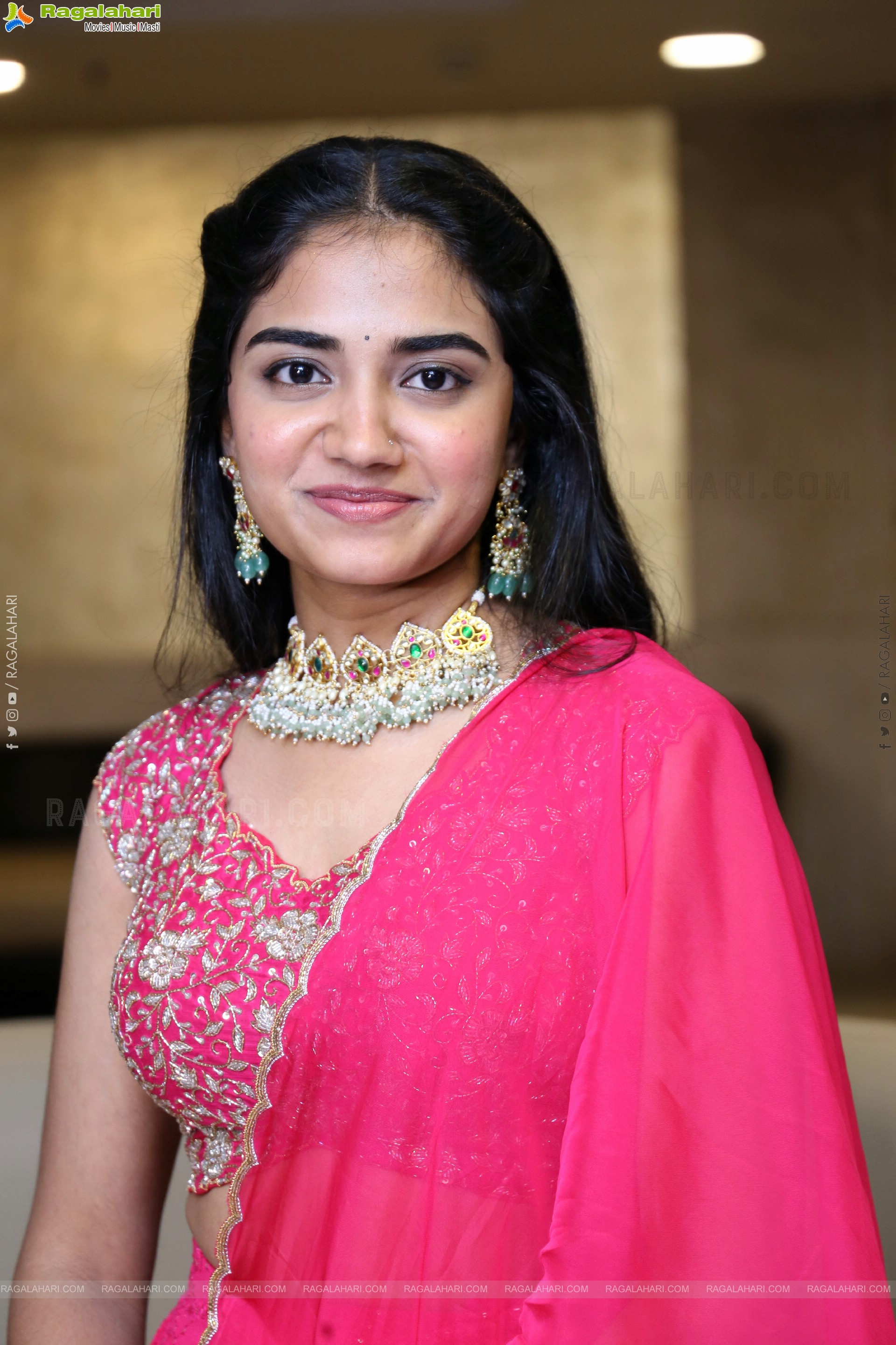 Malavika Manoj at Oh Bhama Ayyo Rama Prerelease Event, HD Gallery