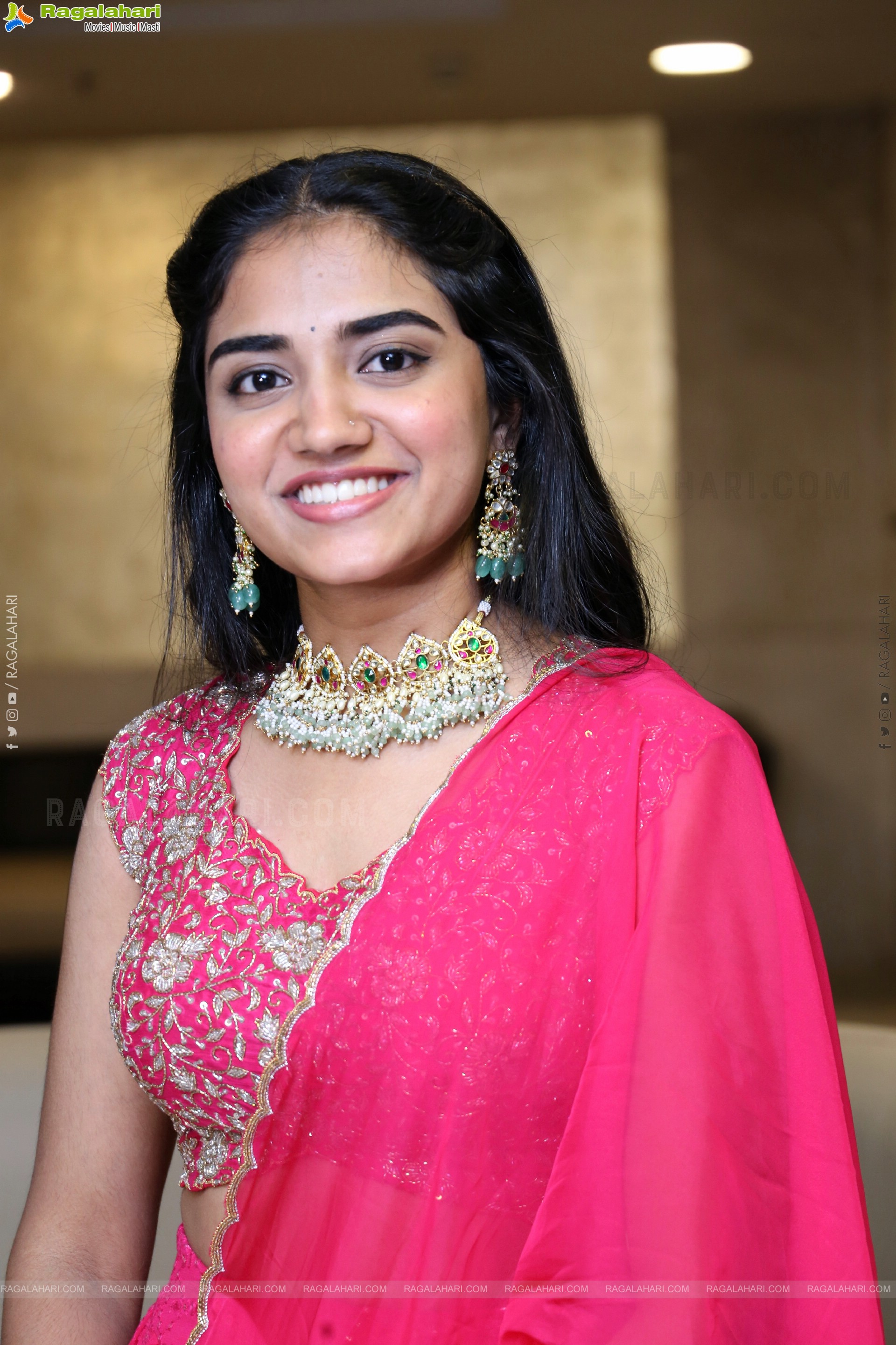 Malavika Manoj at Oh Bhama Ayyo Rama Prerelease Event, HD Gallery