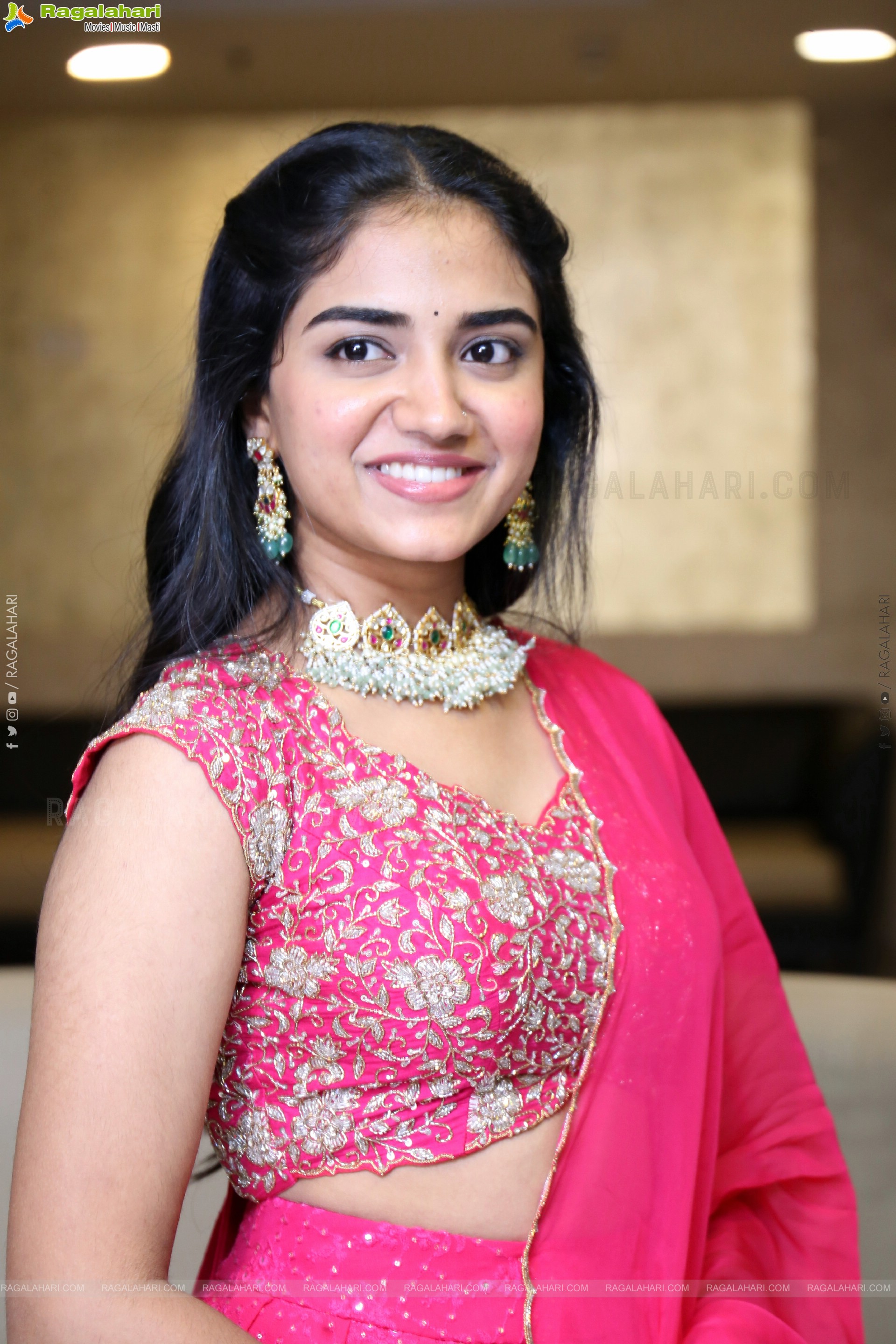 Malavika Manoj at Oh Bhama Ayyo Rama Prerelease Event, HD Gallery