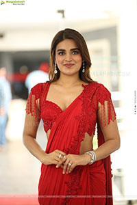 Nidhhi Agerwal at Hari Hara Veera Mallu Interview