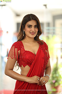 Nidhhi Agerwal at Hari Hara Veera Mallu Interview