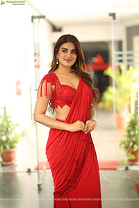 Nidhhi Agerwal at Hari Hara Veera Mallu Interview