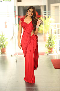 Nidhhi Agerwal at Hari Hara Veera Mallu Interview