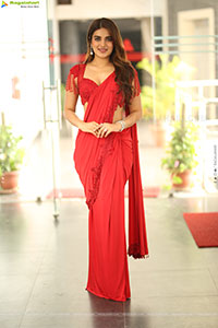 Nidhhi Agerwal at Hari Hara Veera Mallu Interview