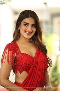 Nidhhi Agerwal at Hari Hara Veera Mallu Interview