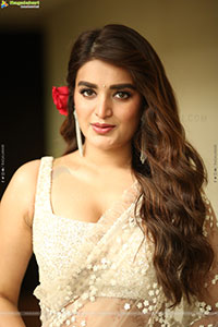 Nidhhi Agerwal at Hari Hara Veera Mallu Press Meet