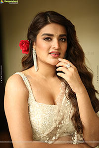 Nidhhi Agerwal at Hari Hara Veera Mallu Press Meet
