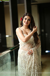 Nidhhi Agerwal at Hari Hara Veera Mallu Press Meet