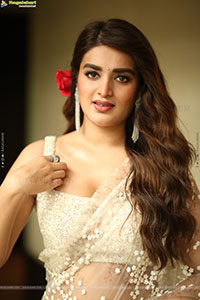 Nidhhi Agerwal at Hari Hara Veera Mallu Press Meet