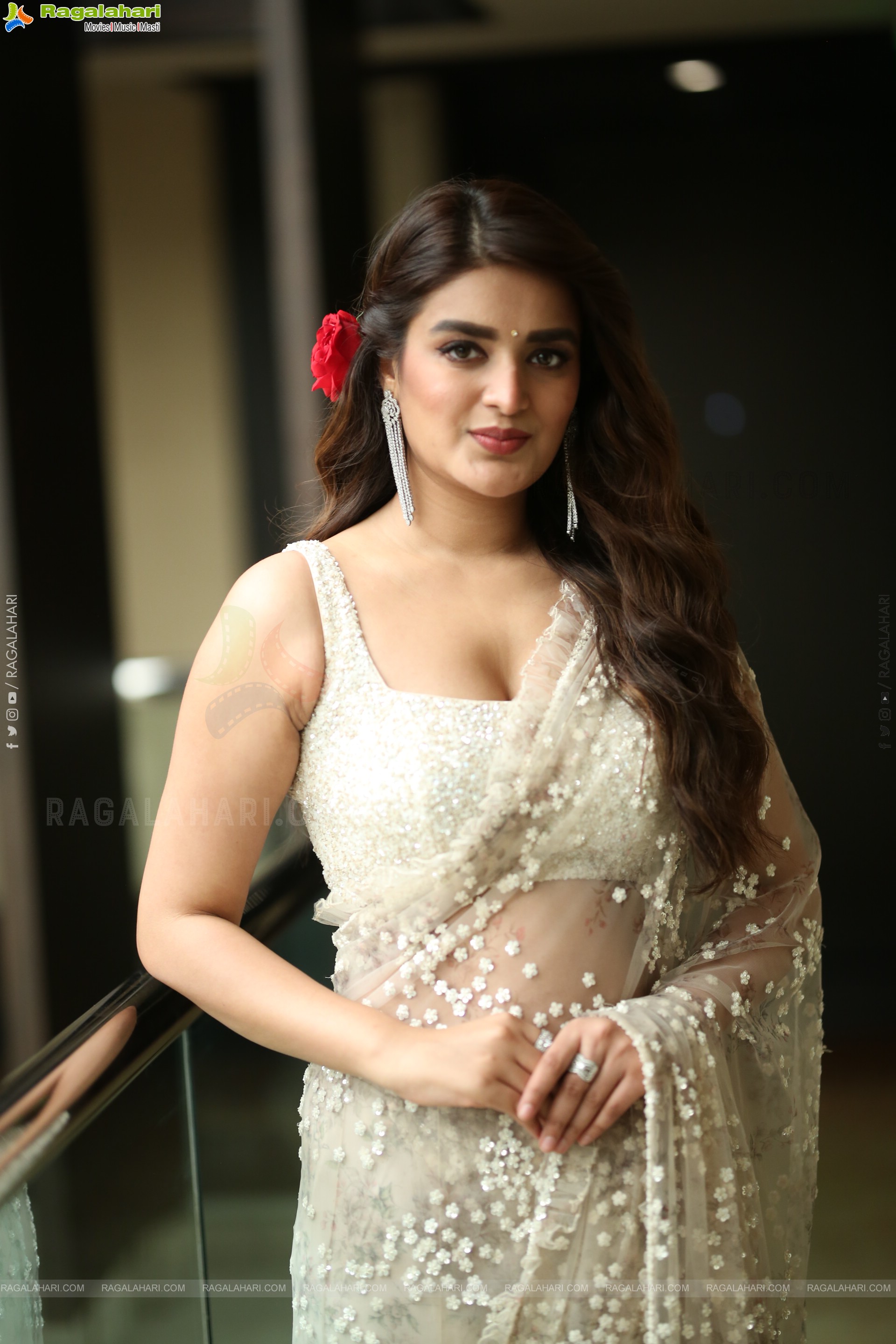Nidhhi Agerwal at Hari Hara Veera Mallu Press Meet, HD Gallery