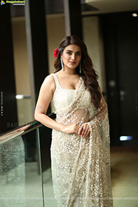 Nidhhi Agerwal at Hari Hara Veera Mallu Press Meet