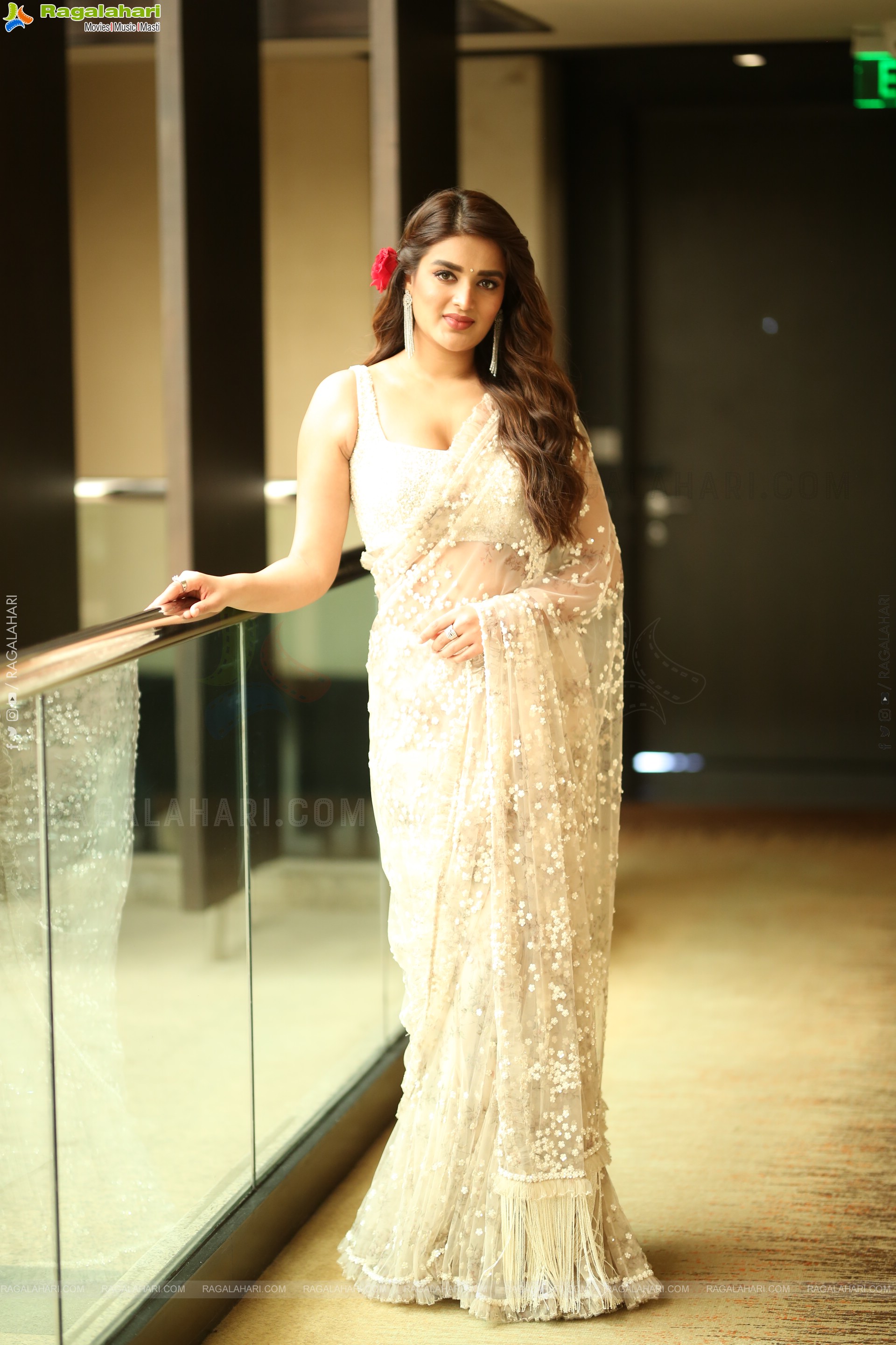 Nidhhi Agerwal at Hari Hara Veera Mallu Press Meet, HD Gallery