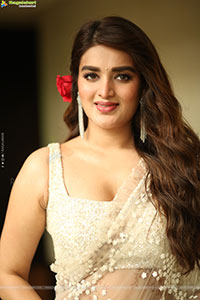 Nidhhi Agerwal at Hari Hara Veera Mallu Press Meet