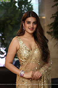 Nidhhi Agerwal at Hari Hara Veera Mallu Success Meet