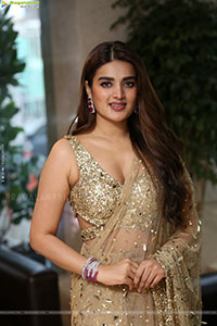 Nidhhi Agerwal at Hari Hara Veera Mallu Success Meet
