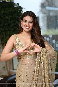 Nidhhi Agerwal at Hari Hara Veera Mallu Success Meet