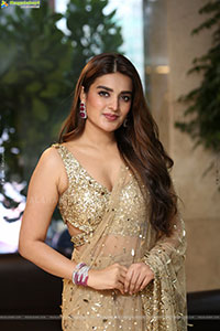 Nidhhi Agerwal at Hari Hara Veera Mallu Success Meet