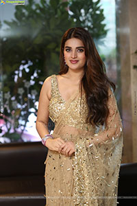 Nidhhi Agerwal at Hari Hara Veera Mallu Success Meet