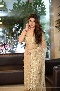 Nidhhi Agerwal at Hari Hara Veera Mallu Success Meet