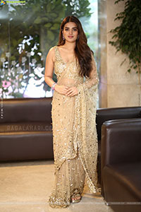 Nidhhi Agerwal at Hari Hara Veera Mallu Success Meet