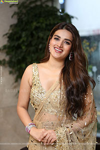 Nidhhi Agerwal at Hari Hara Veera Mallu Success Meet