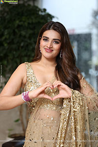 Nidhhi Agerwal at Hari Hara Veera Mallu Success Meet