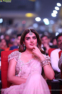 Nidhhi Agerwal at Hari Hara Veera Mallu Pre Release Event